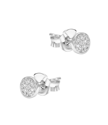 Crystal Silver Stud Earring STS-6466